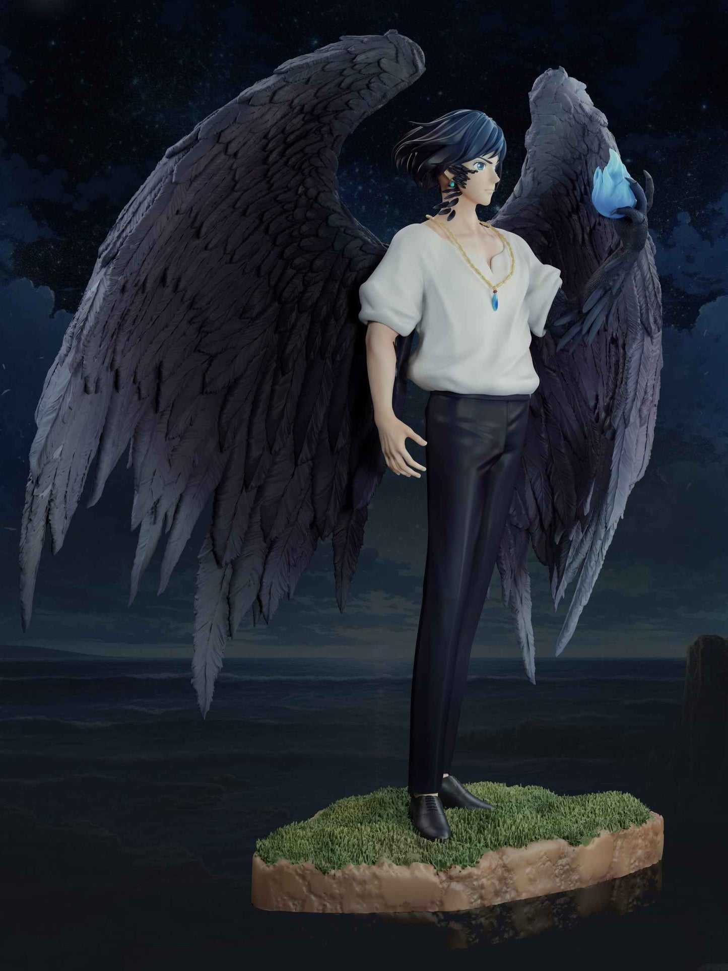Howl's Moving Castle ~ Chao She Studio ~ Howl ~ Resin Statue - Santoryu Resins Collectors