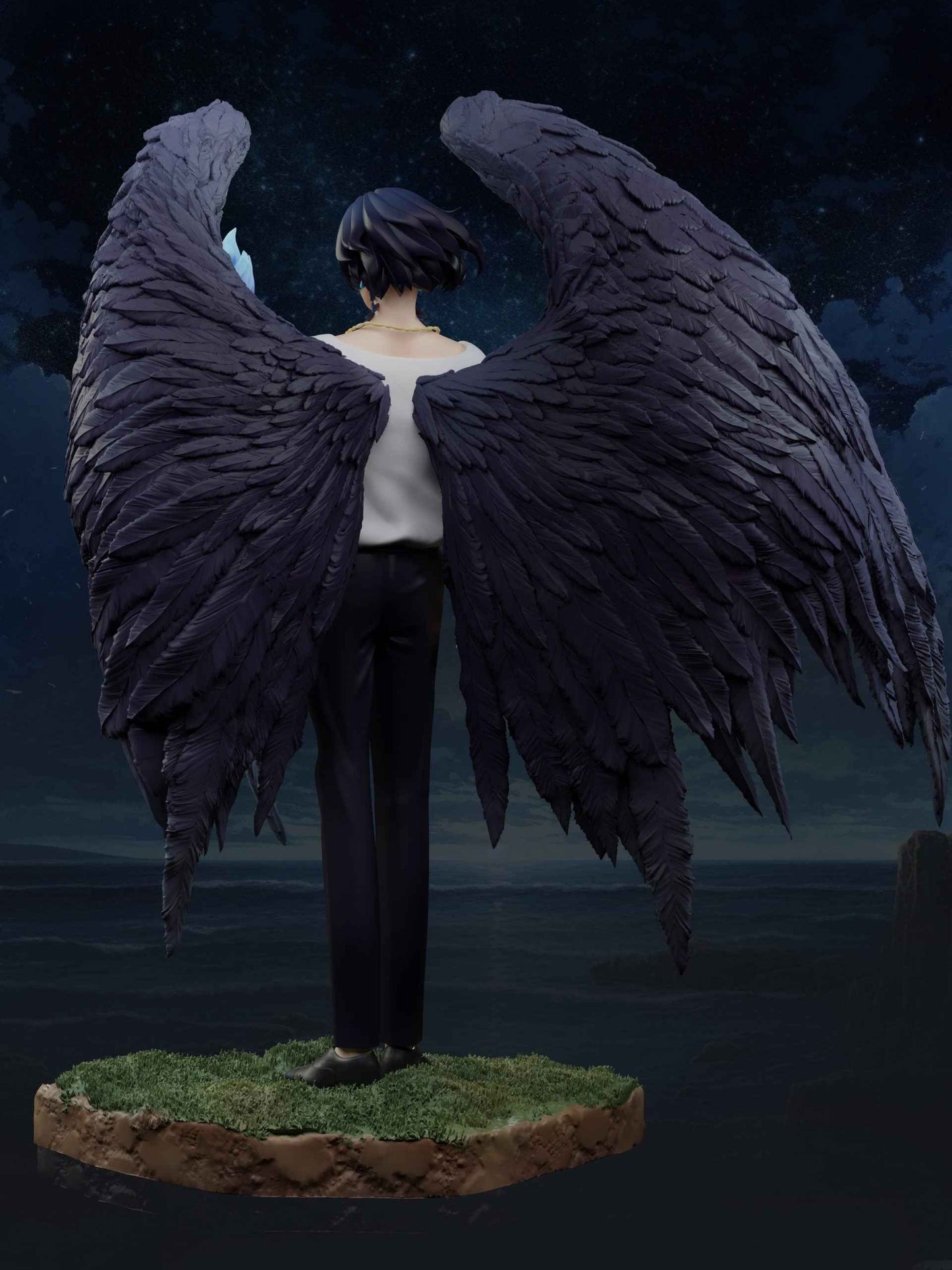 Howl's Moving Castle ~ Chao She Studio ~ Howl ~ Resin Statue - Santoryu Resins Collectors