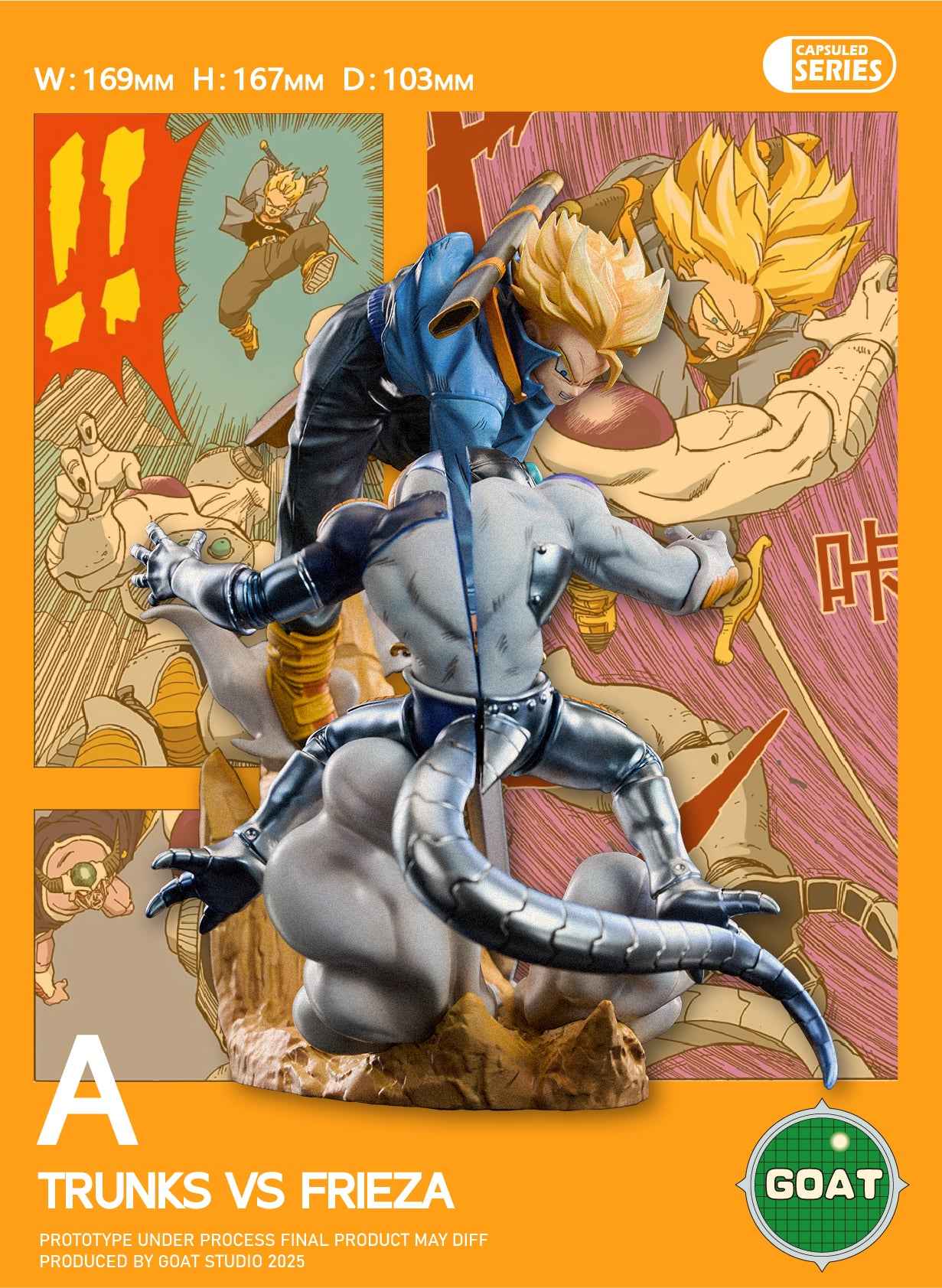 Dragon Ball GOAT Studio Cell Chapter Series Resin Statue - Santoryu Resins Collectors