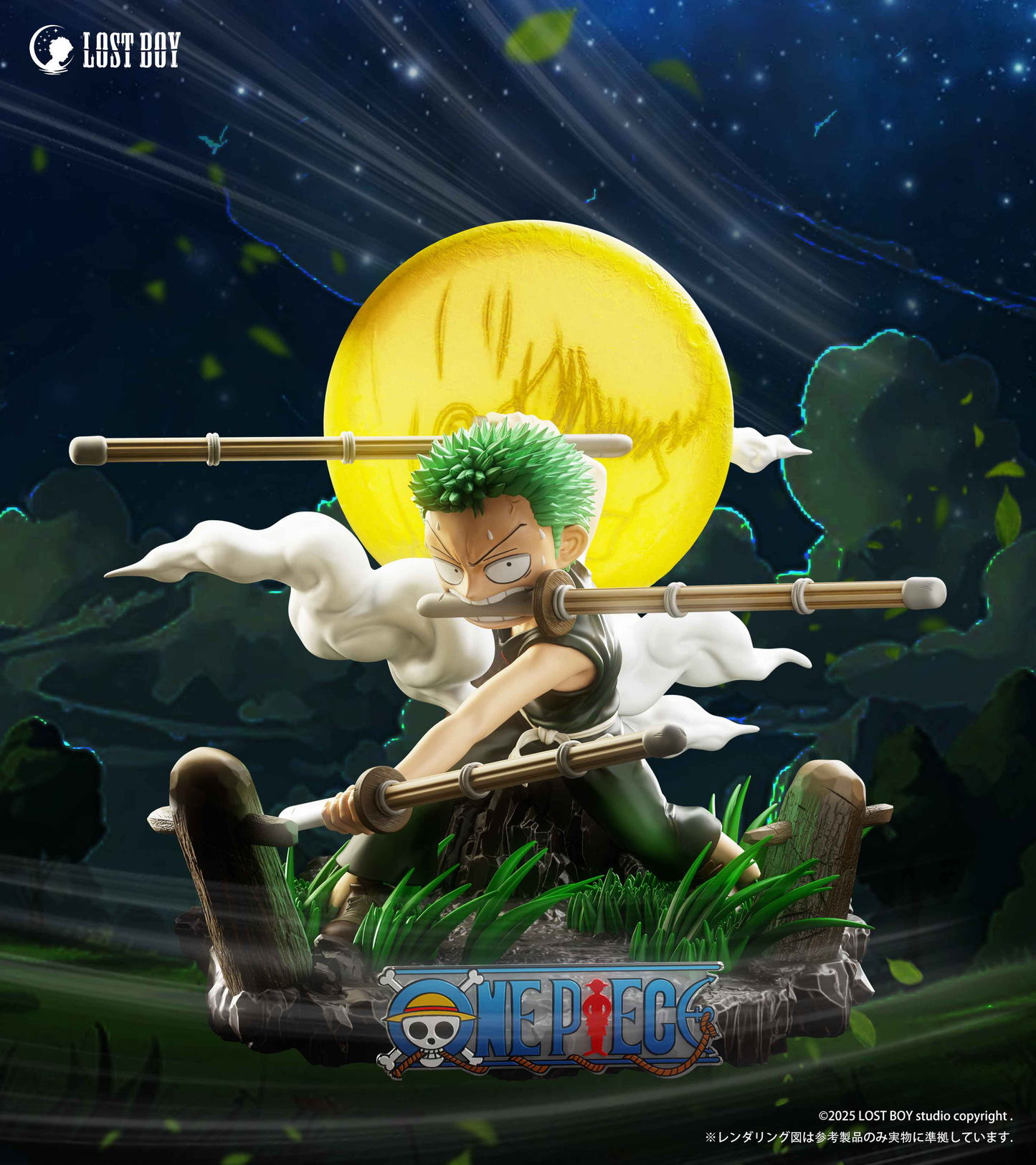 One Piece ~ Lost Boy Studio ~ Childhood Zoro ~ Resin Statue - Santoryu Resins Collectors