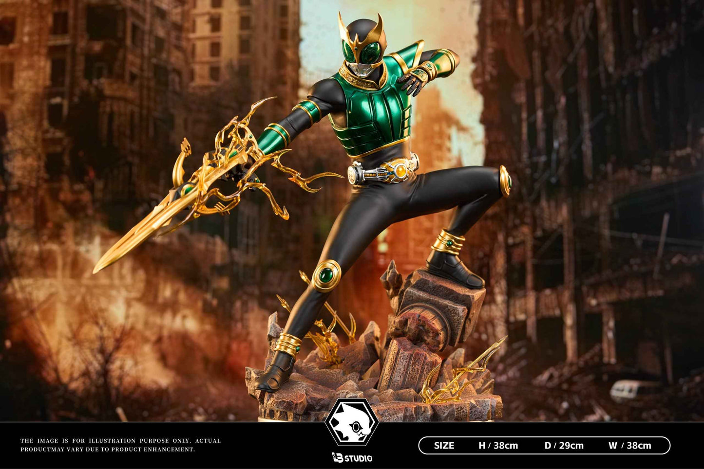 Kamen Rider ~ LB Studio ~ Masked Rider Kuuga Pegasus Form ~ Resin Statue - Santoryu Resins Collectors