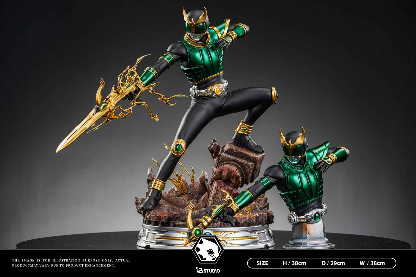 Kamen Rider ~ LB Studio ~ Masked Rider Kuuga Pegasus Form ~ Resin Statue - Santoryu Resins Collectors