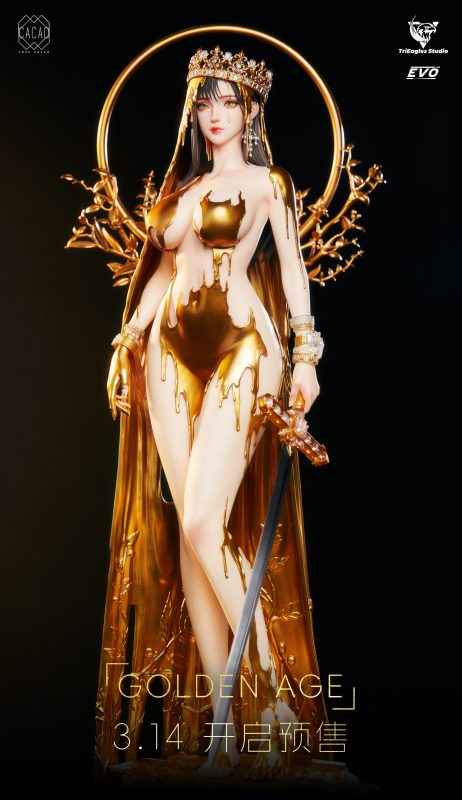 Original Design ~ TriEagles Studio ~ Golden Age ~ Licensed Resin Statue - Santoryu Resins Collectors