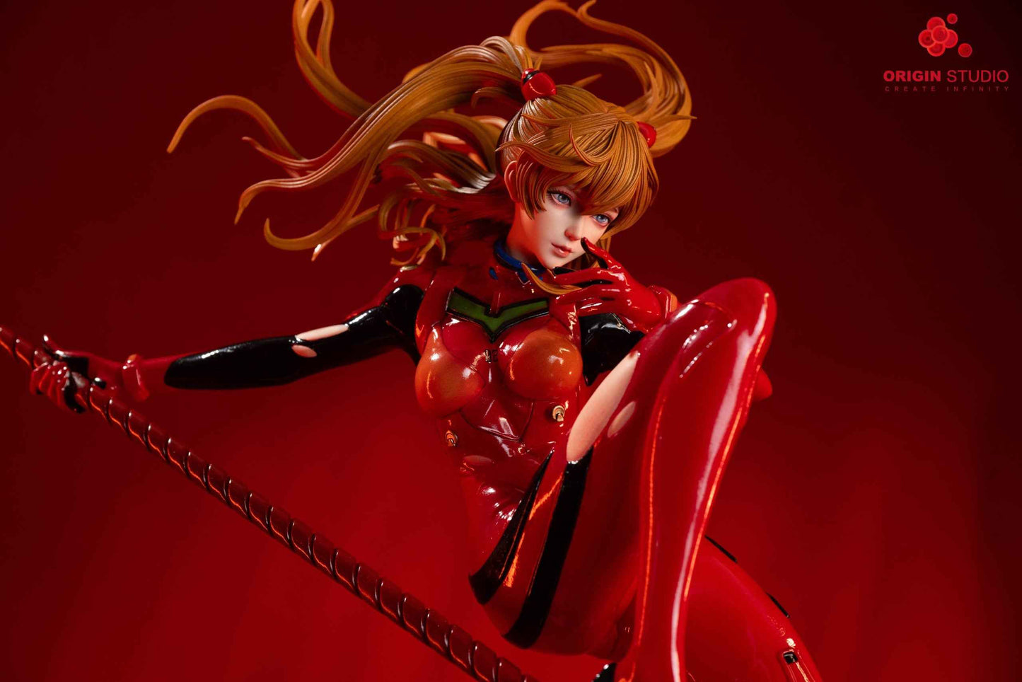Neon Genesis Evangelion ~ Origin Studio ~ Soryu Asuka Langley ~ Resin Statue - Santoryu Resins Collectors
