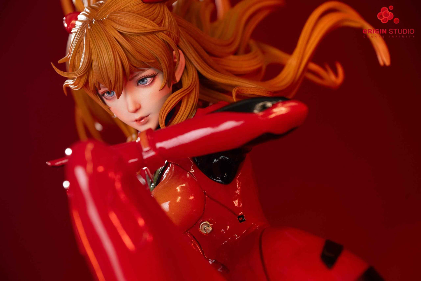 Neon Genesis Evangelion ~ Origin Studio ~ Soryu Asuka Langley ~ Resin Statue - Santoryu Resins Collectors