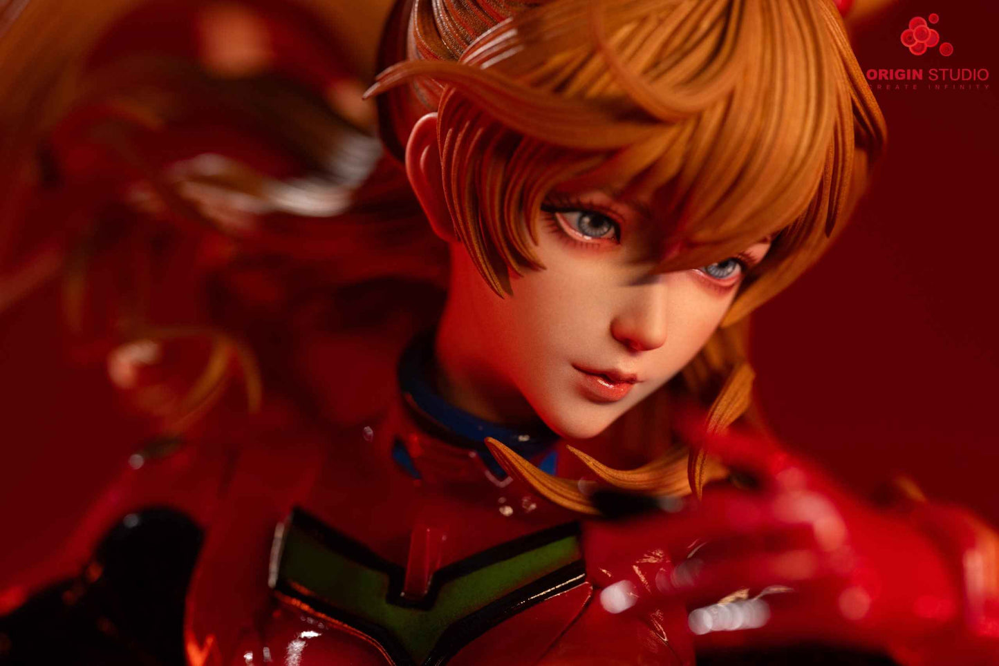 Neon Genesis Evangelion ~ Origin Studio ~ Soryu Asuka Langley ~ Resin Statue - Santoryu Resins Collectors
