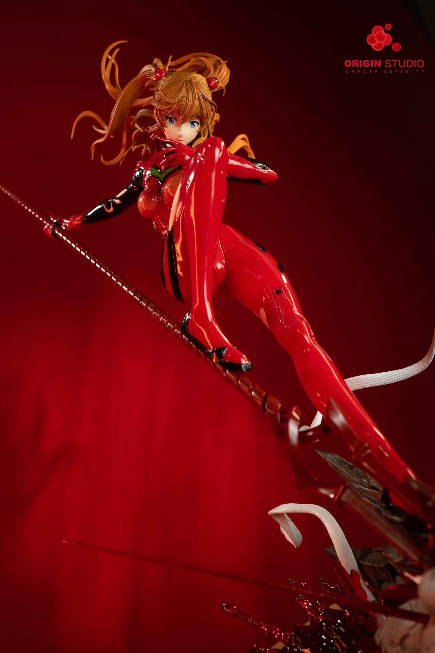 Neon Genesis Evangelion ~ Origin Studio ~ Soryu Asuka Langley ~ Resin Statue - Santoryu Resins Collectors