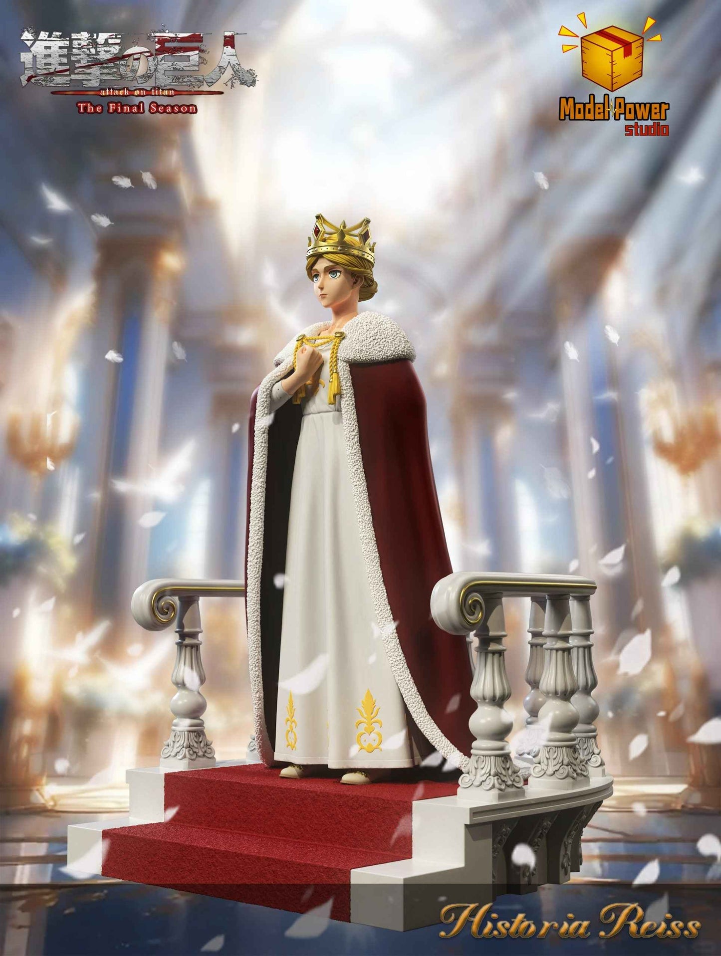 Attack on Titan ~ Model Power Studio ~ Historia Reiss "The Queen is Crowned" ~ Resin Statue - Santoryu Resins Collectors