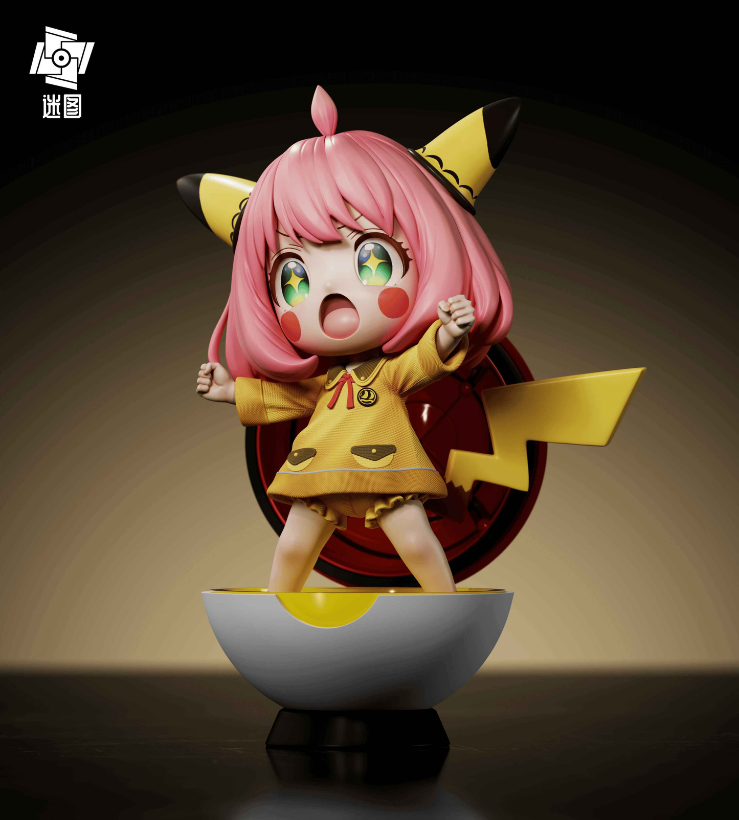 Spy x Family ~ Mi Tu Studio ~ Anya Forger Cosplay Pikachu ~ Resin Statue - Santoryu Resins Collectors