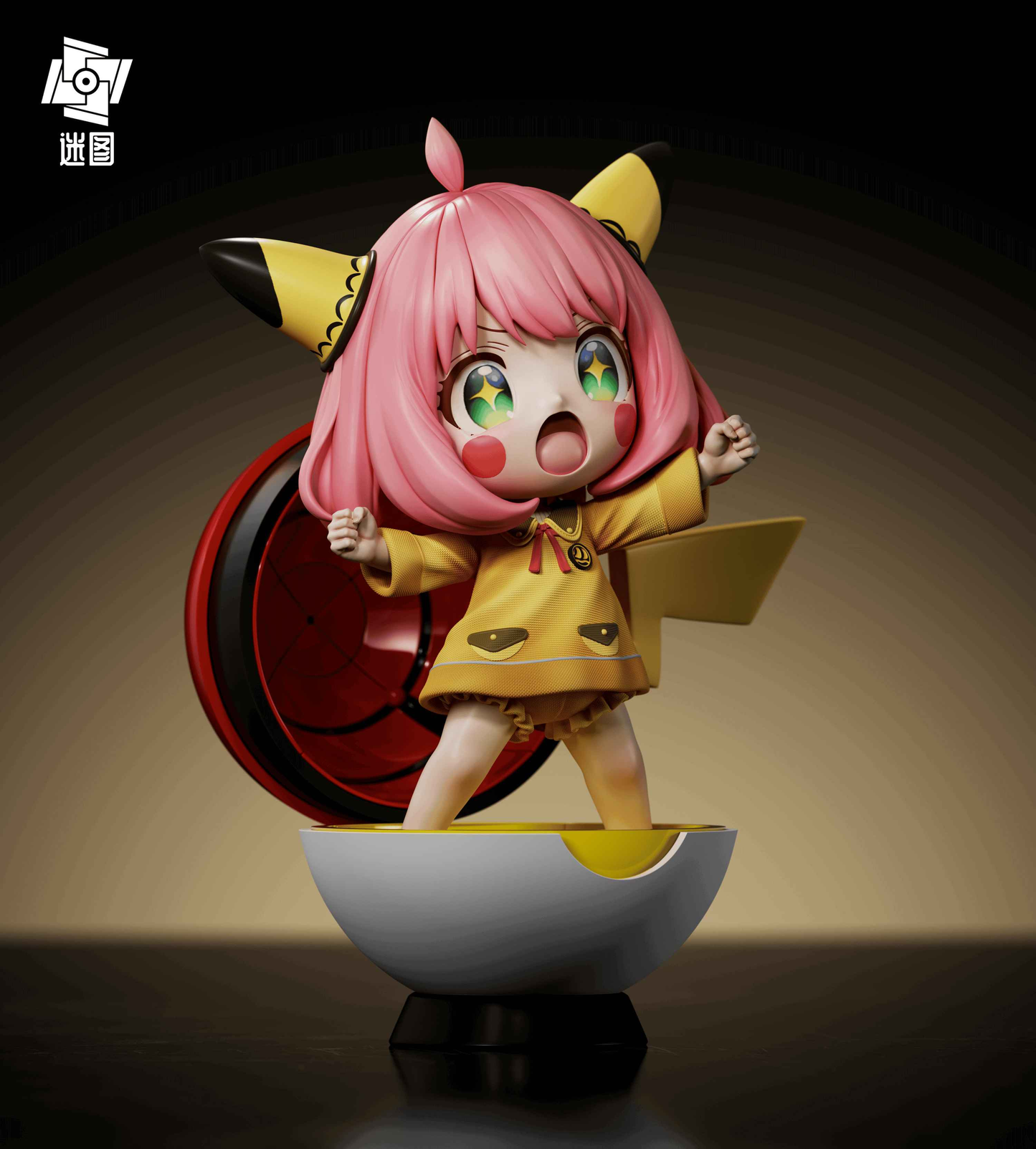 Spy x Family ~ Mi Tu Studio ~ Anya Forger Cosplay Pikachu ~ Resin Statue - Santoryu Resins Collectors