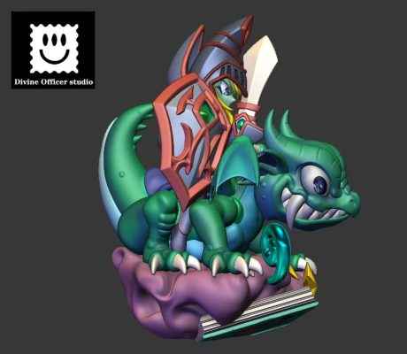 Yu-Gi-Oh! ~ Divine Officer Studio ~ Dark Magician & Dark Magician Girl ~ Resin Statue - Santoryu Resins Collectors