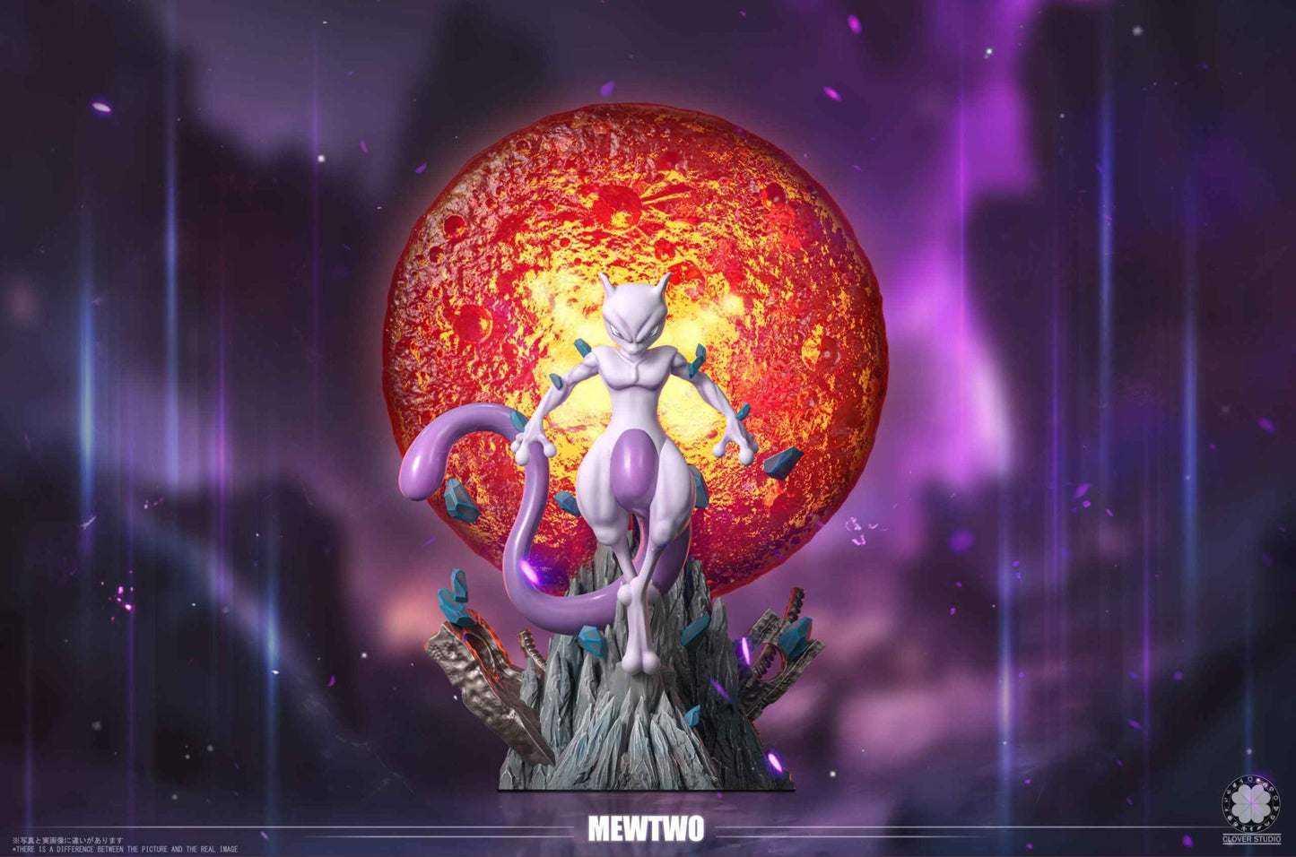Pokémon ~ Clover Studio ~ Mewtwo ~ Resin Statue - Santoryu Resins Collectors