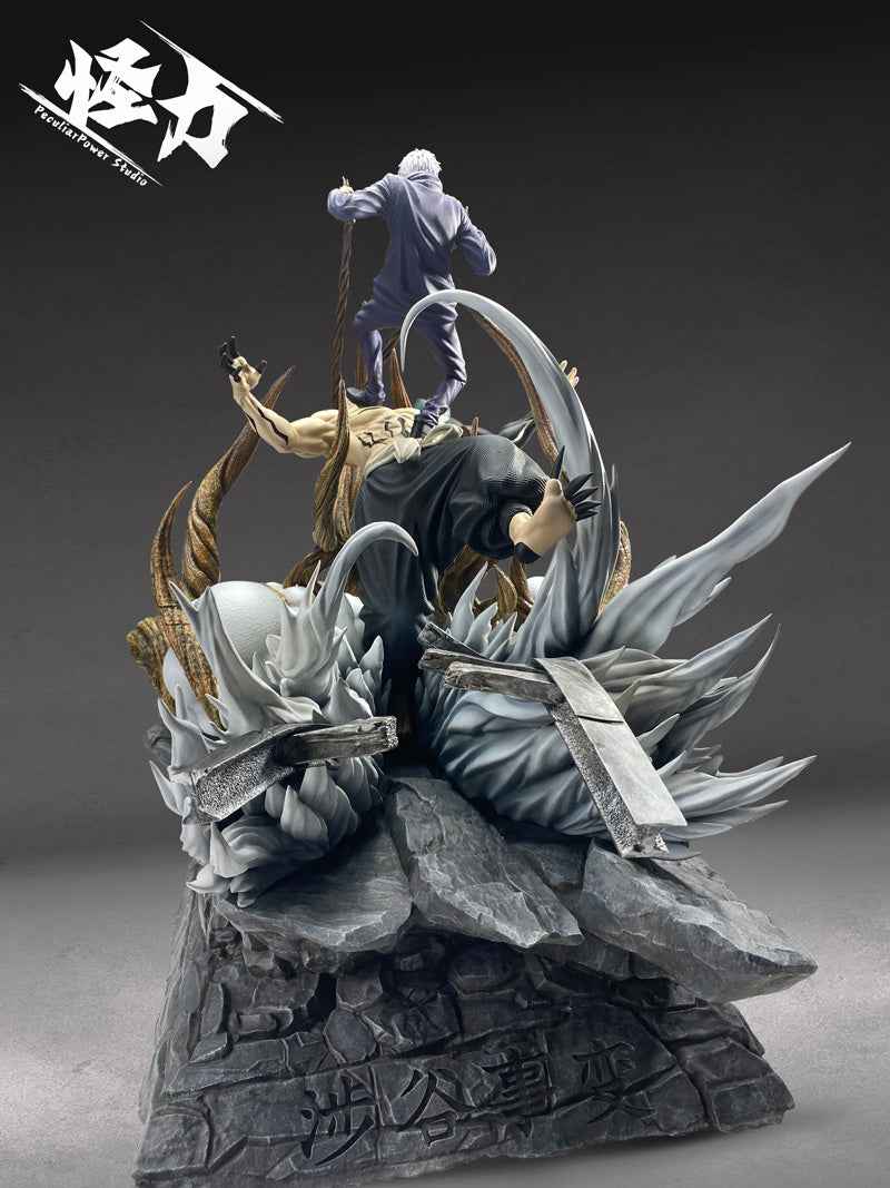 Jujutsu Kaisen ~ Peculiar Power Studio ~ Gojo Satoru vs. Hanami ~ Resin Statue - Santoryu Resins Collectors