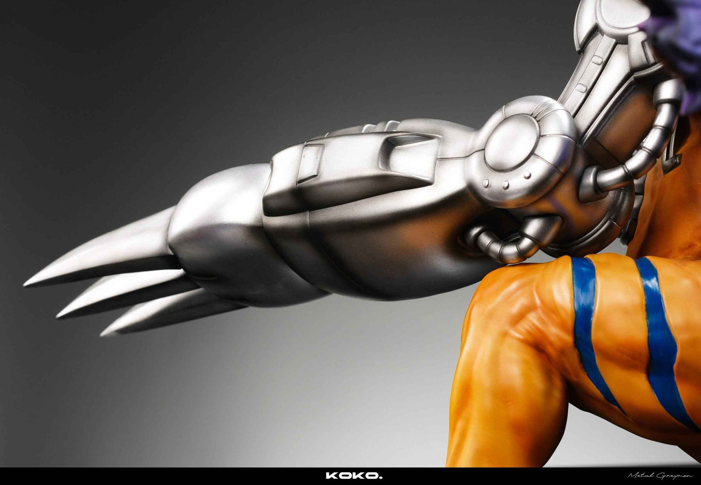 Digimon ~ Koko Studio ~ Metal Greymon ~ Resin Statue - Santoryu Resins Collectors