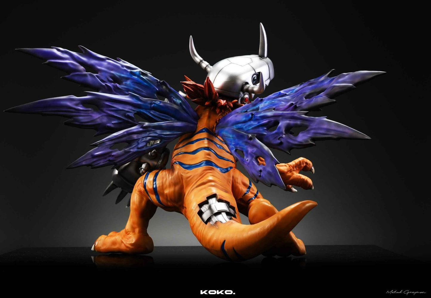 Digimon ~ Koko Studio ~ Metal Greymon ~ Resin Statue - Santoryu Resins Collectors