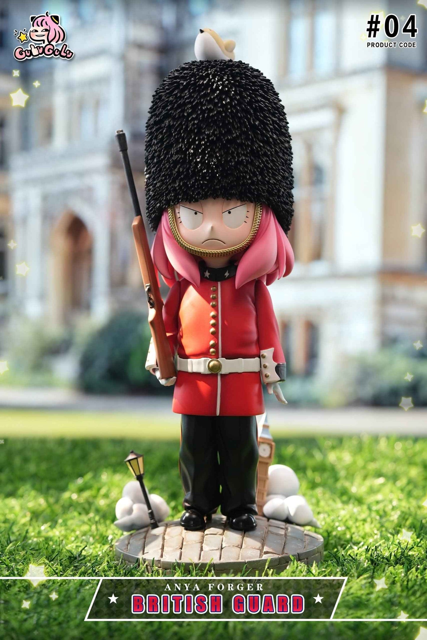 Spy x Family ~ GuluGulu Studio ~ Anya Forger Cosplay British Guard ~ Resin Statue - Santoryu Resins Collectors
