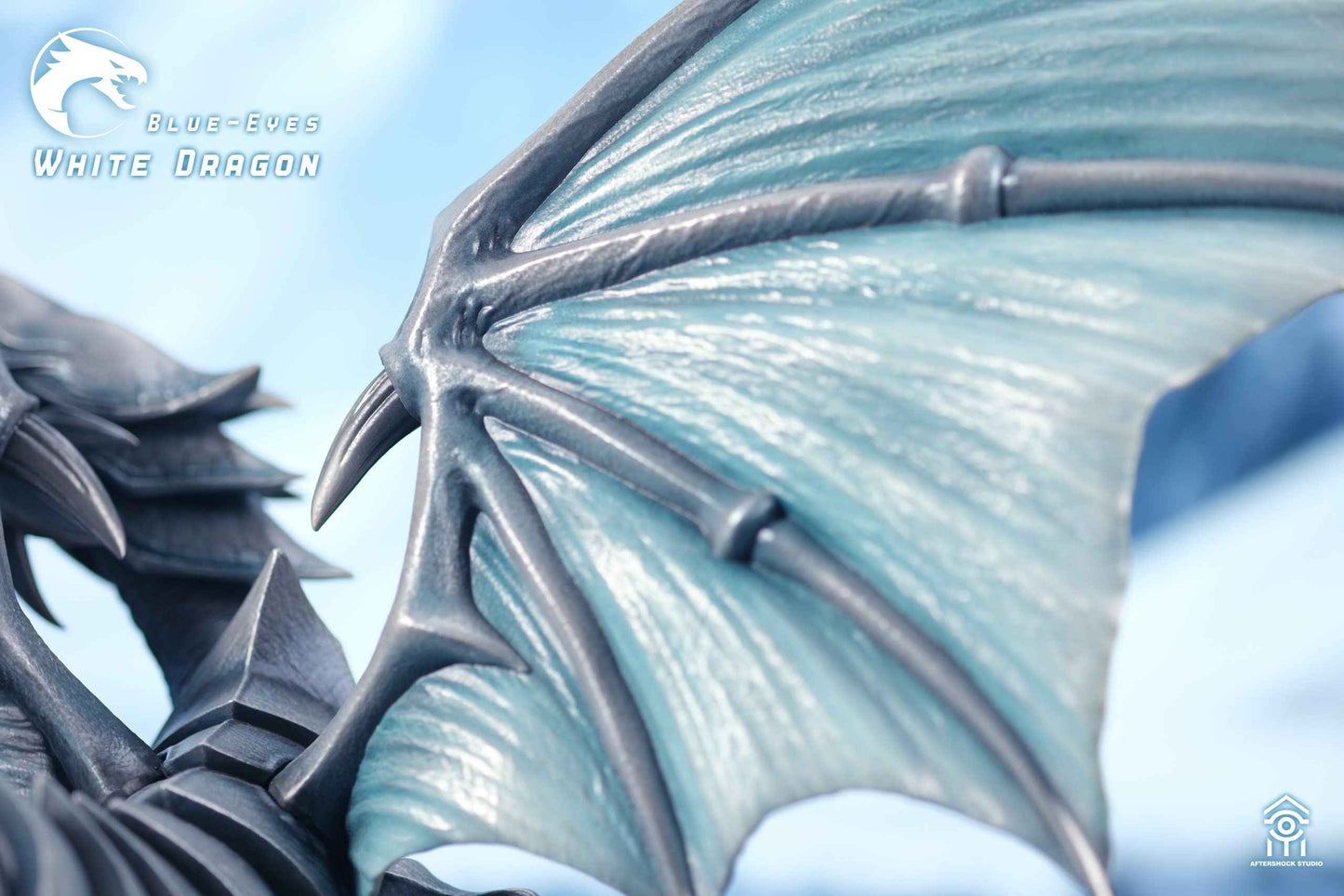 Yu-Gi-Oh! ~ Aftershock Studio ~ Blue-Eyes White Dragon & Red-Eyes Black Dragon ~ Resin Statue - Santoryu Resins Collectors