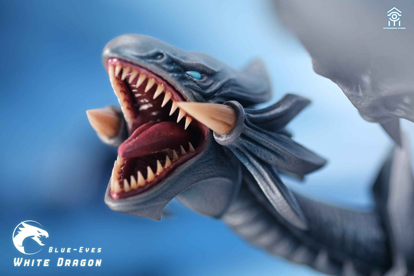 Yu-Gi-Oh! ~ Aftershock Studio ~ Blue-Eyes White Dragon & Red-Eyes Black Dragon ~ Resin Statue - Santoryu Resins Collectors