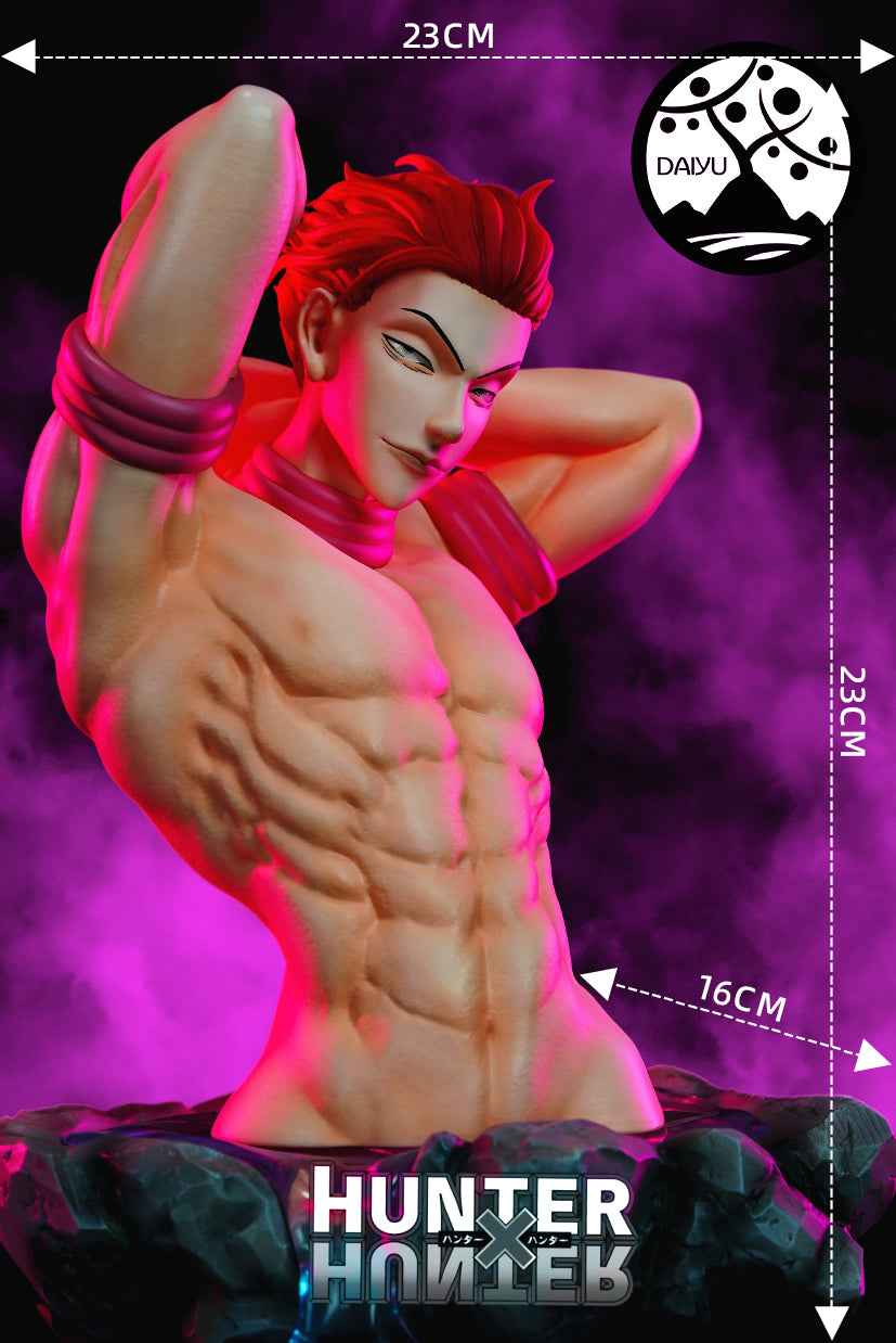 Hunter x Hunter ~ Pepeho Studio ~ Hisoka Morow Bust ~ Resin Statue - Santoryu Resins Collectors