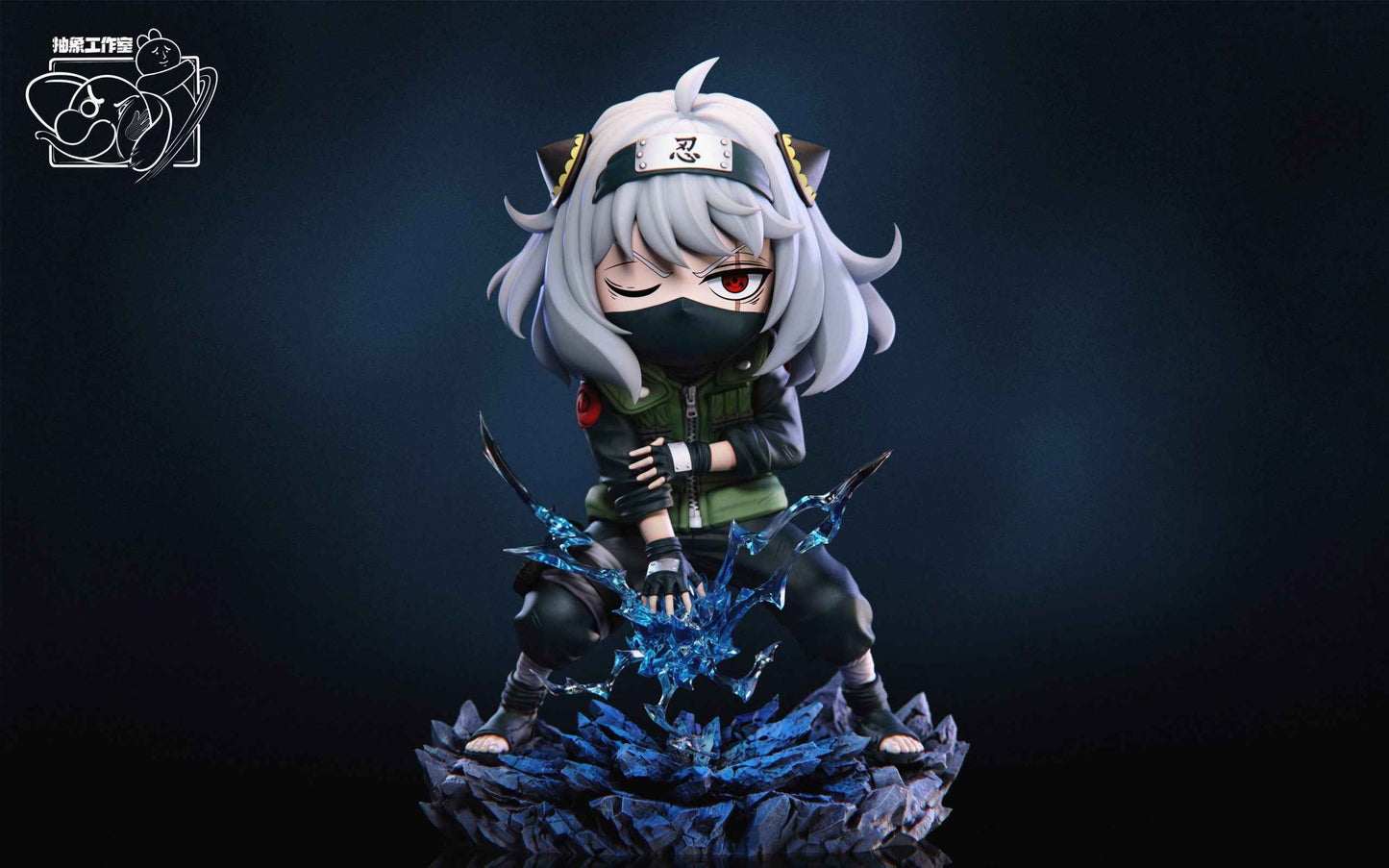 Spy x Family Chou Xiang Studio Anya Forger Cosplay Kakashi Resin Statue - Santoryu Resins Collectors