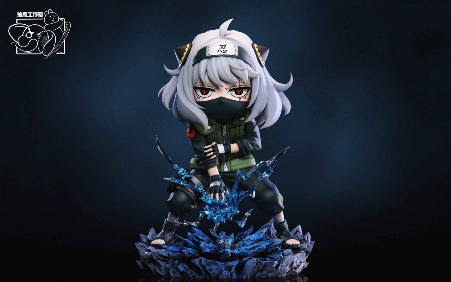 Spy x Family Chou Xiang Studio Anya Forger Cosplay Kakashi Resin Statue - Santoryu Resins Collectors