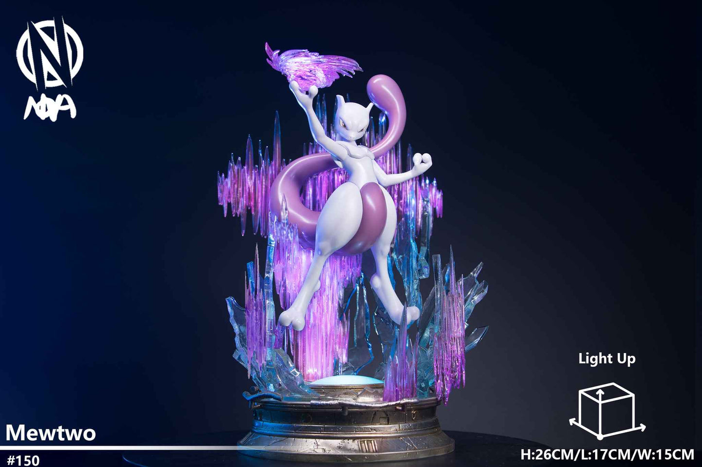 Pokémon ~ NOVA Studio ~ Mewtwo ~ Resin Statue - Santoryu Resins Collectors
