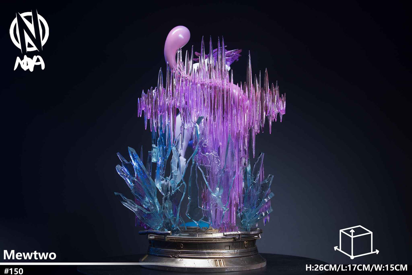 Pokémon ~ NOVA Studio ~ Mewtwo ~ Resin Statue - Santoryu Resins Collectors