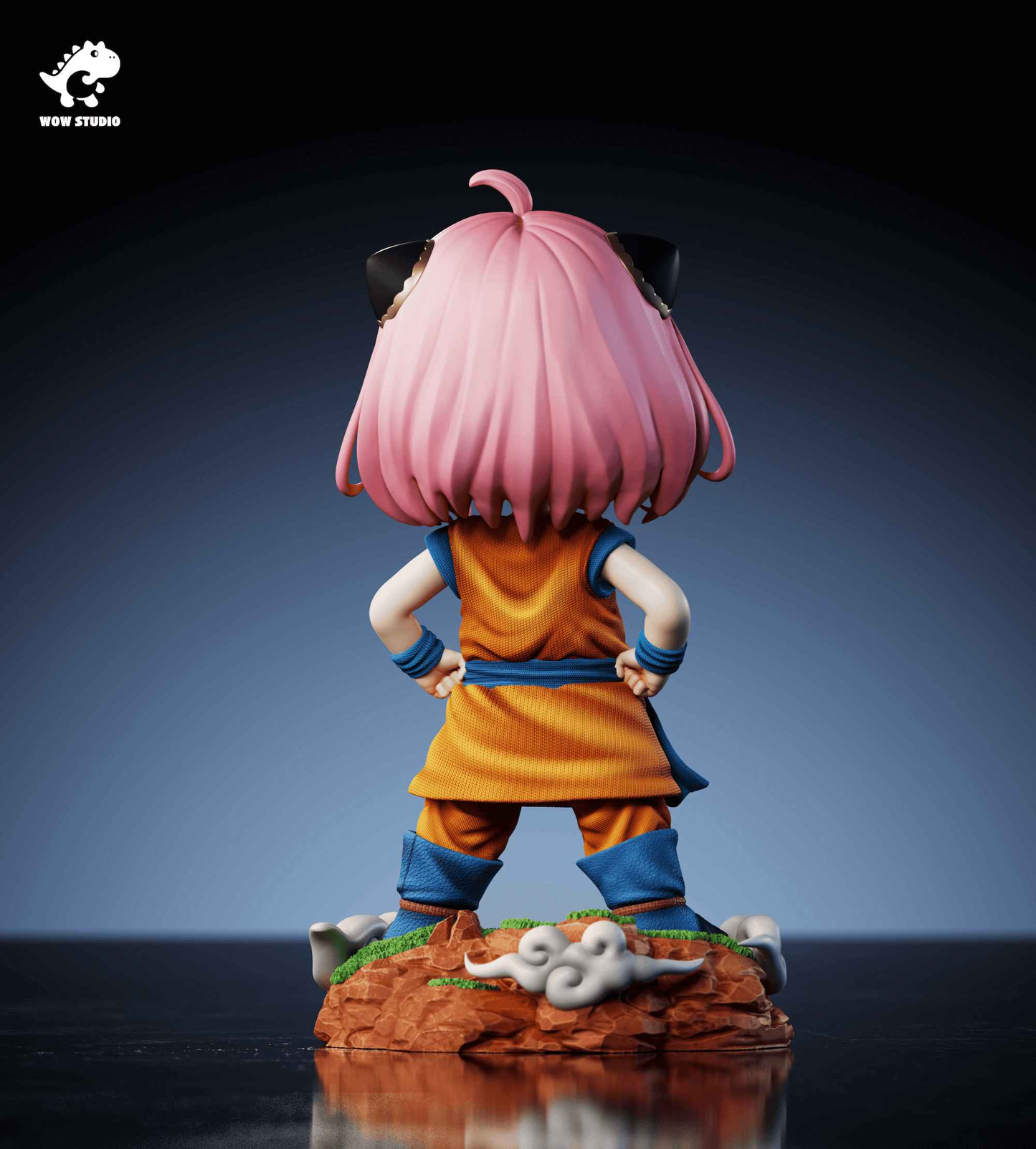 Spy x Family ~ WOW Studio ~ Anya Cosplay Son Goku ~ Resin Statue - Santoryu Resins Collectors