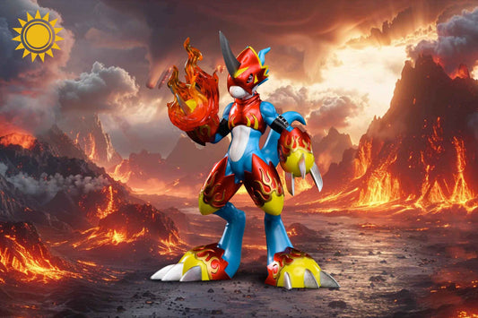 Digimon ~ Sun Toys Studio ~ Fladramon ~ Resin Statue - Santoryu Resins Collectors