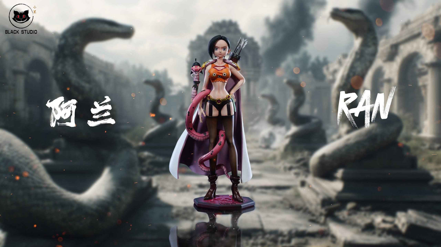 One Piece Black Studio Kuja Pirates Shakuyaku & Ran Resin Statues - Santoryu Resins Collectors