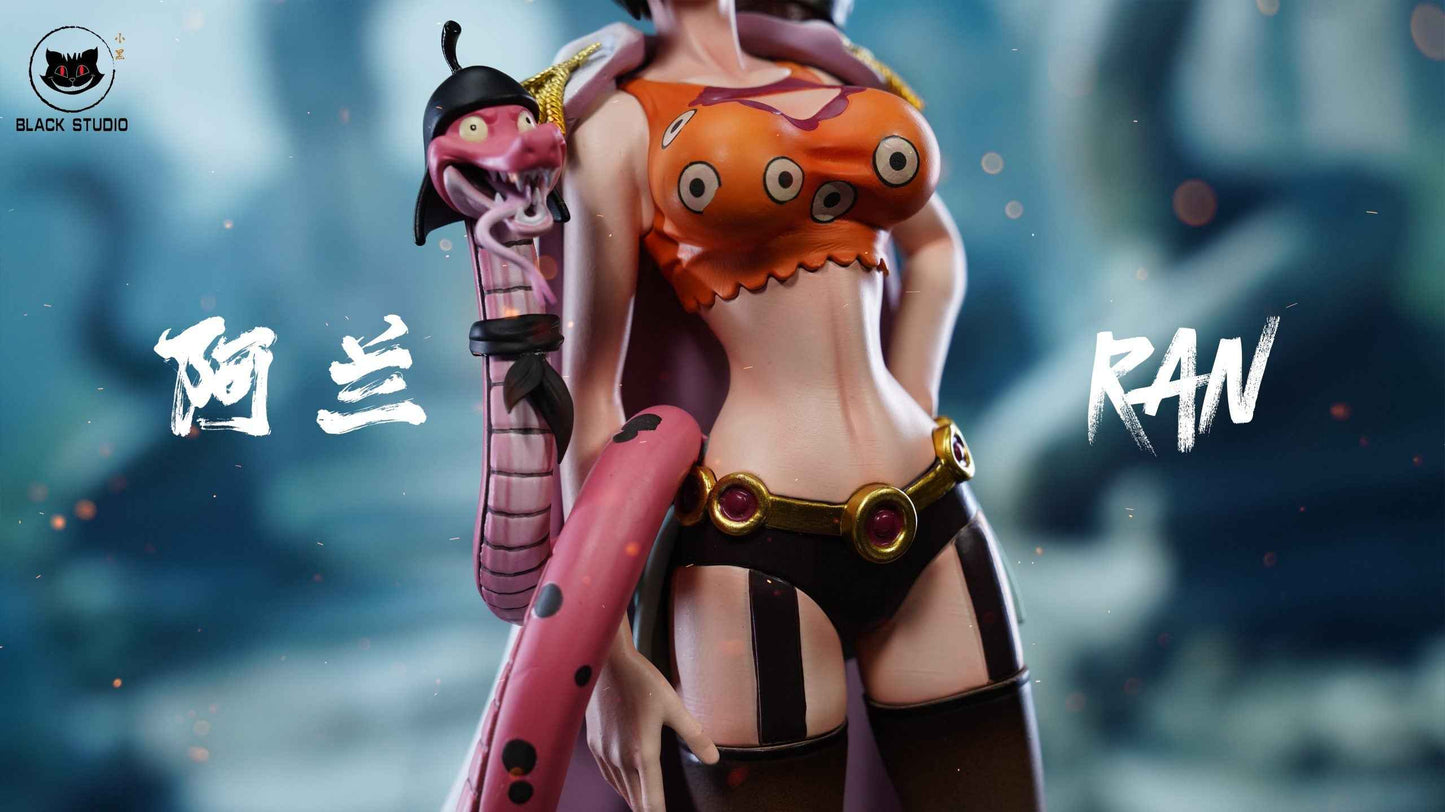 One Piece Black Studio Kuja Pirates Shakuyaku & Ran Resin Statues - Santoryu Resins Collectors