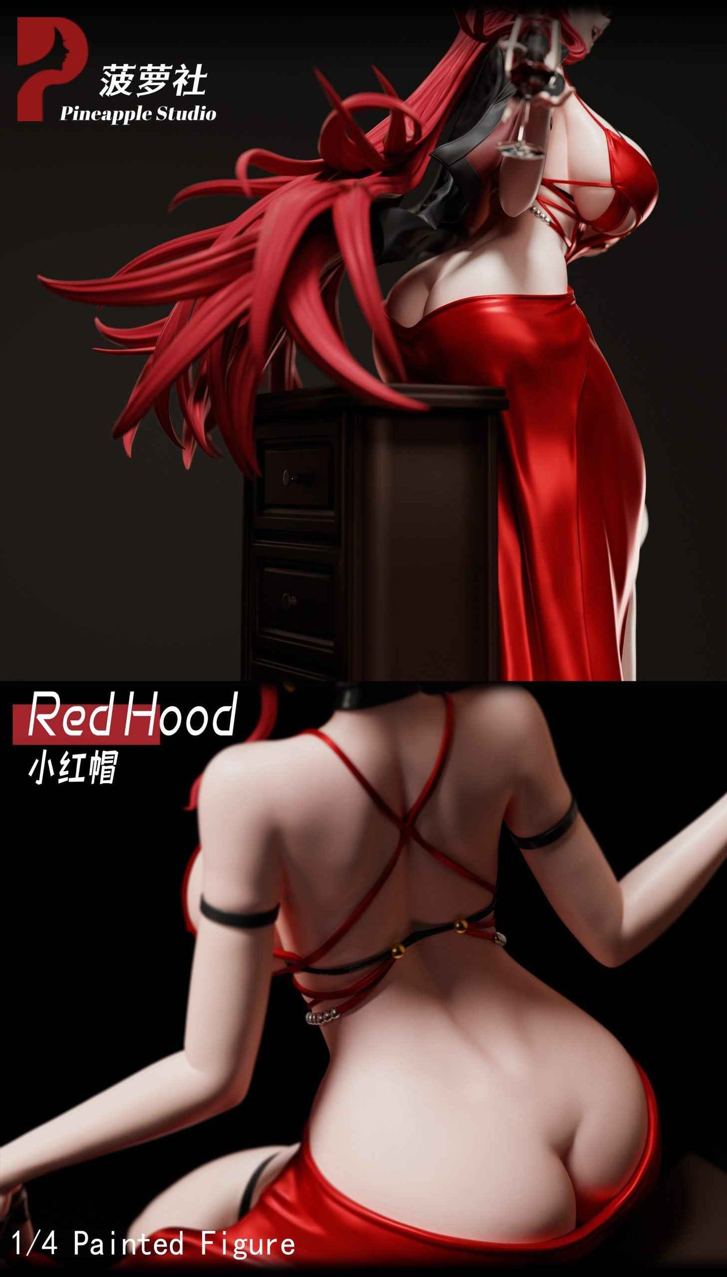 Nikke: Goddess of Victory ~ Pineapple Studio ~ Red Hood ~ Resin Statue - Santoryu Resins Collectors