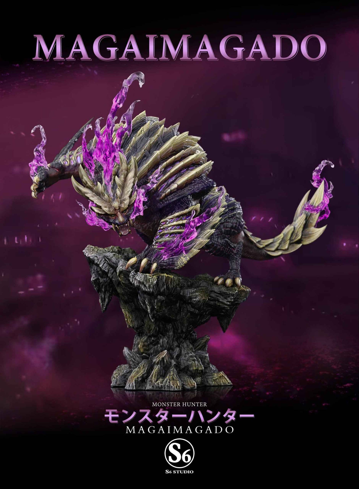 Monster Hunter ~ S6 Studio ~ Magaimagado ~ Resin Statue - Santoryu Resins Collectors