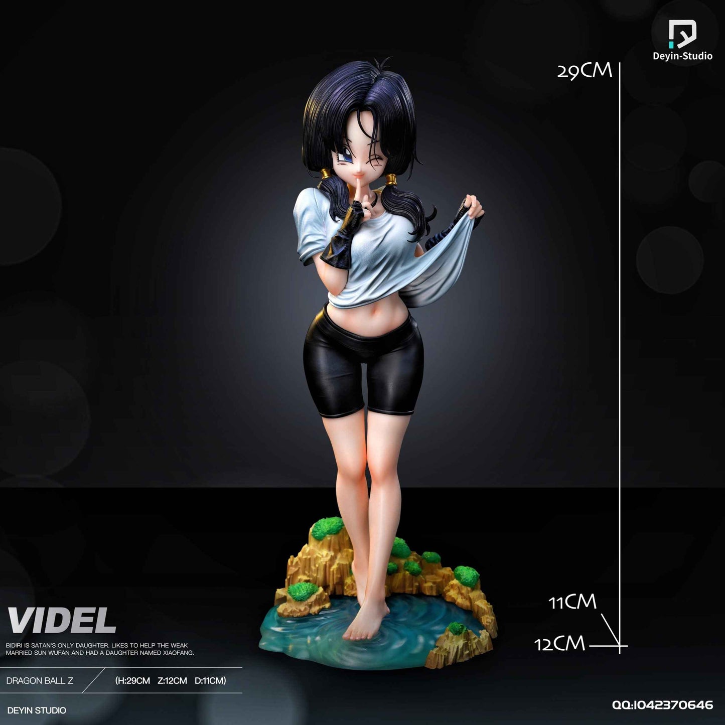 Dragon Ball ~ Deyin Studio ~ Videl ~ Resin Statue - Santoryu Resins Collectors