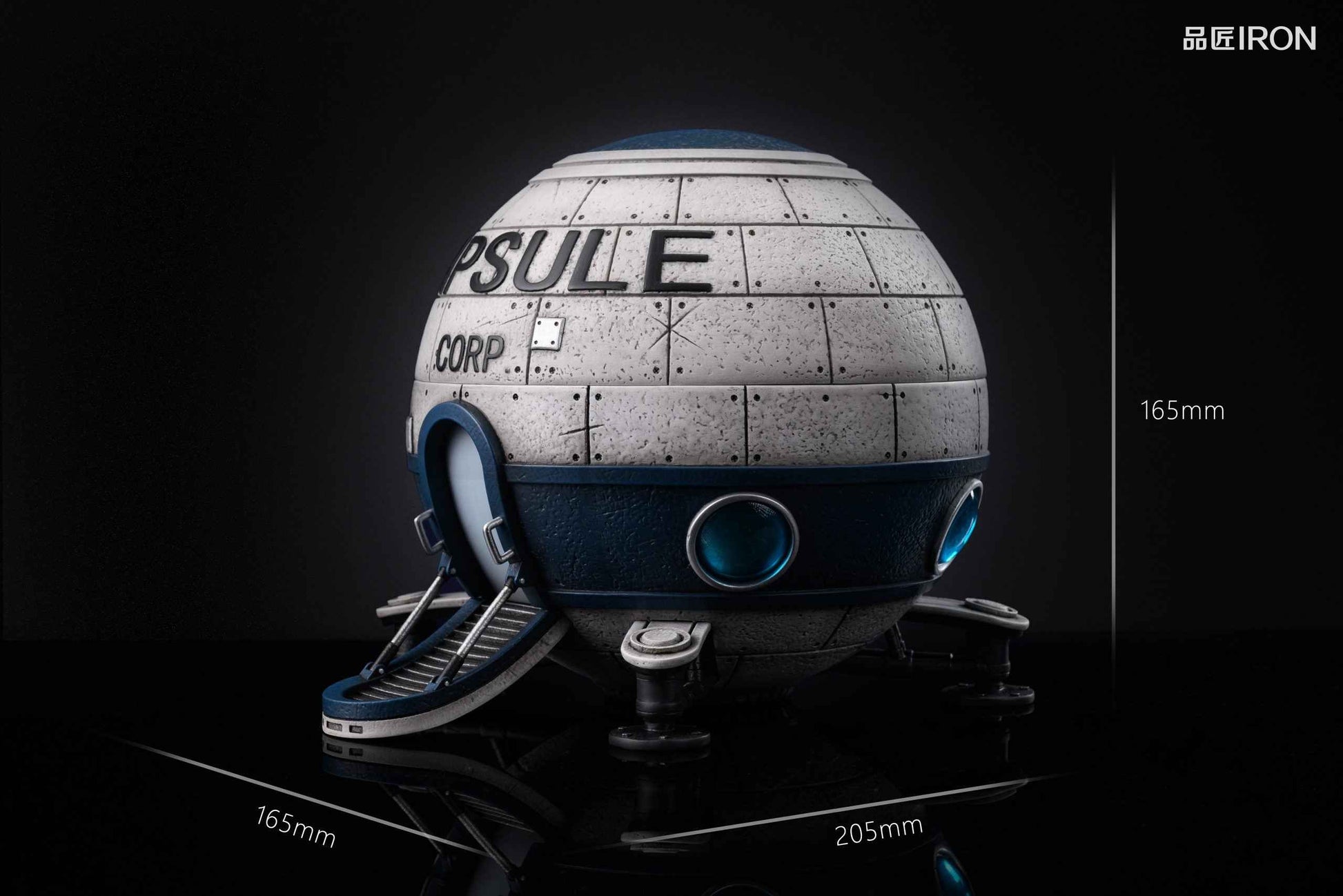 Dragon Ball ~ Iron Studio ~ Capsule Corporation Spaceship "ashtray" ~ Resin Statue - Santoryu Resins Collectors