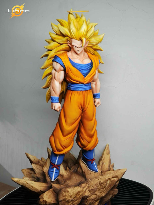 Dragon Ball ~ Juann Studio ~ Super Saiyan 3 Goku ~ Resin Statue - Santoryu Resins Collectors