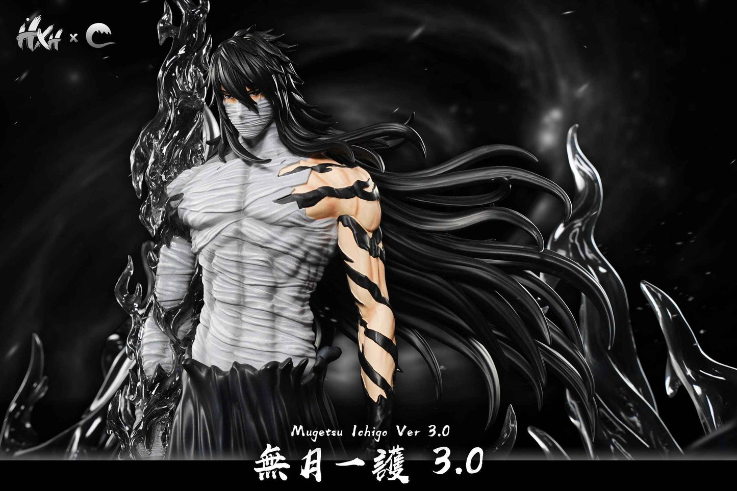 Bleach ~ Cheng Studio ~ Mugetsu Ichigo Kurosaki Ver. 3.0 ~ Resin Statue - Santoryu Resins Collectors