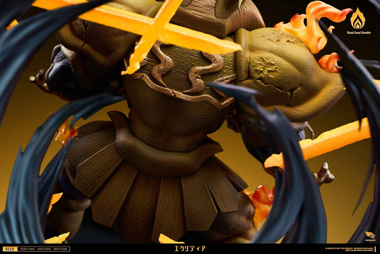 Yu-Gi-Oh! Duel Soul Studio Exodia The Forbidden One Resin Statue - Santoryu Resins Collectors
