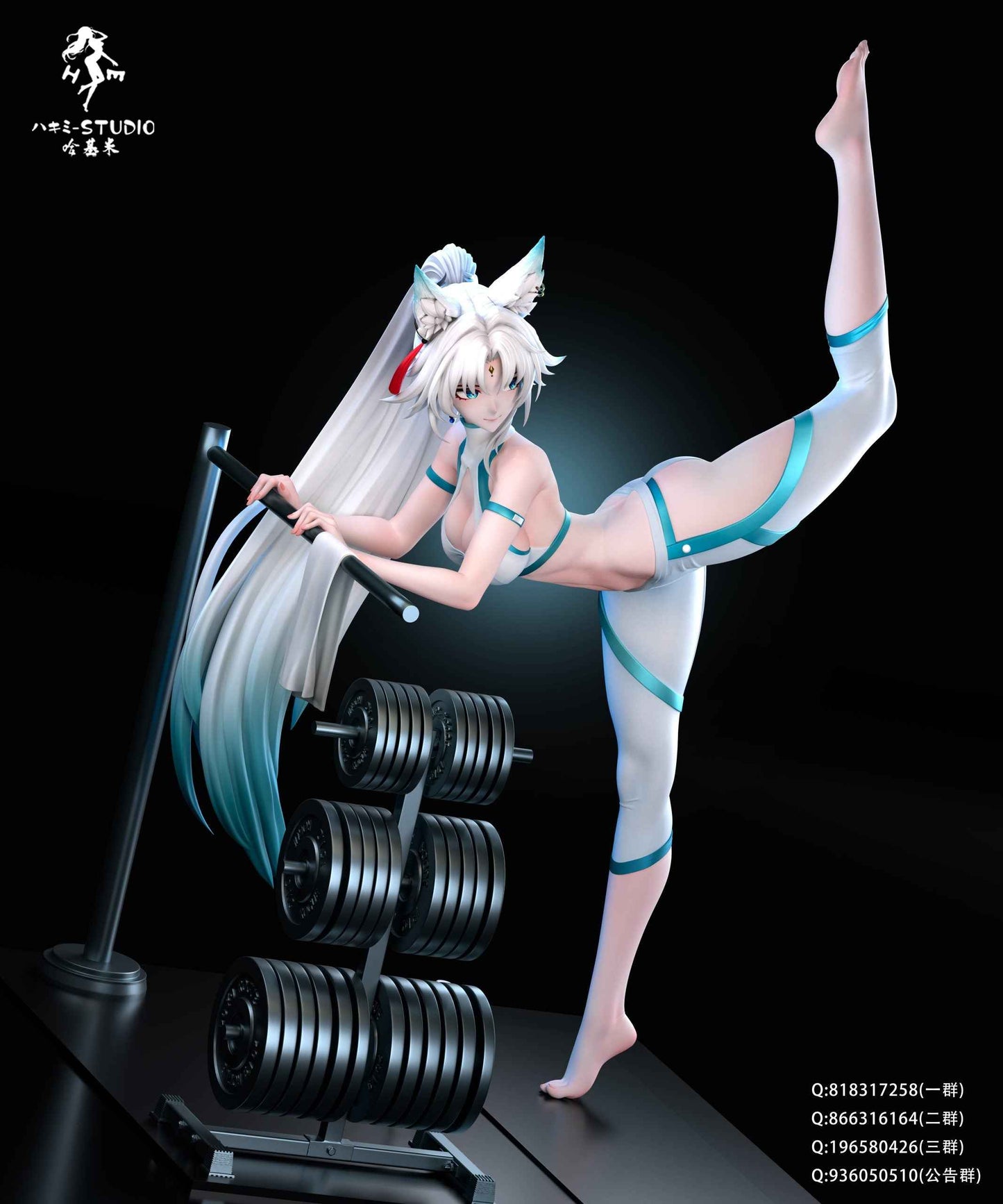 Honkai: Star Rail ~ Hakimi Studio ~ Flying Aureus Feixiao ~ Resin Statue - Santoryu Resins Collectors