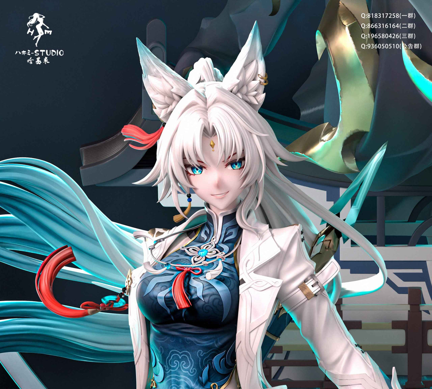 Honkai: Star Rail ~ Hakimi Studio ~ Flying Aureus Feixiao ~ Resin Statue - Santoryu Resins Collectors