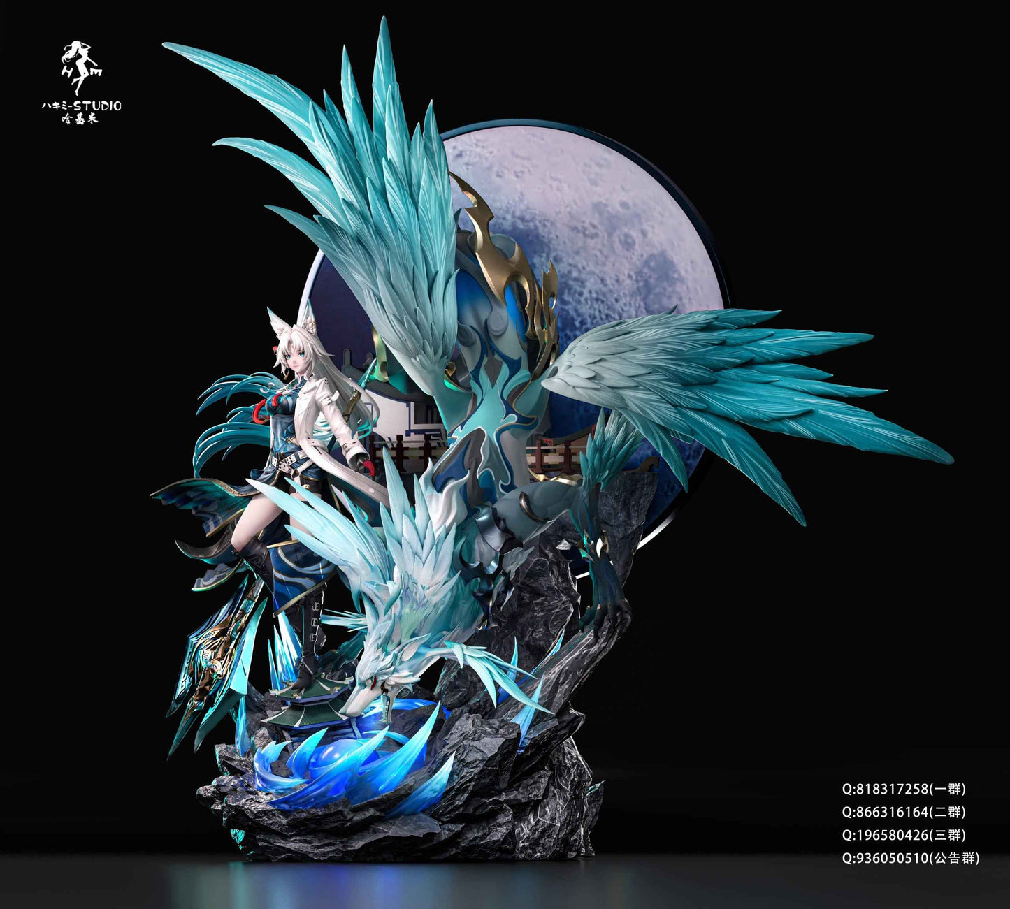 Honkai: Star Rail ~ Hakimi Studio ~ Flying Aureus Feixiao ~ Resin Statue - Santoryu Resins Collectors