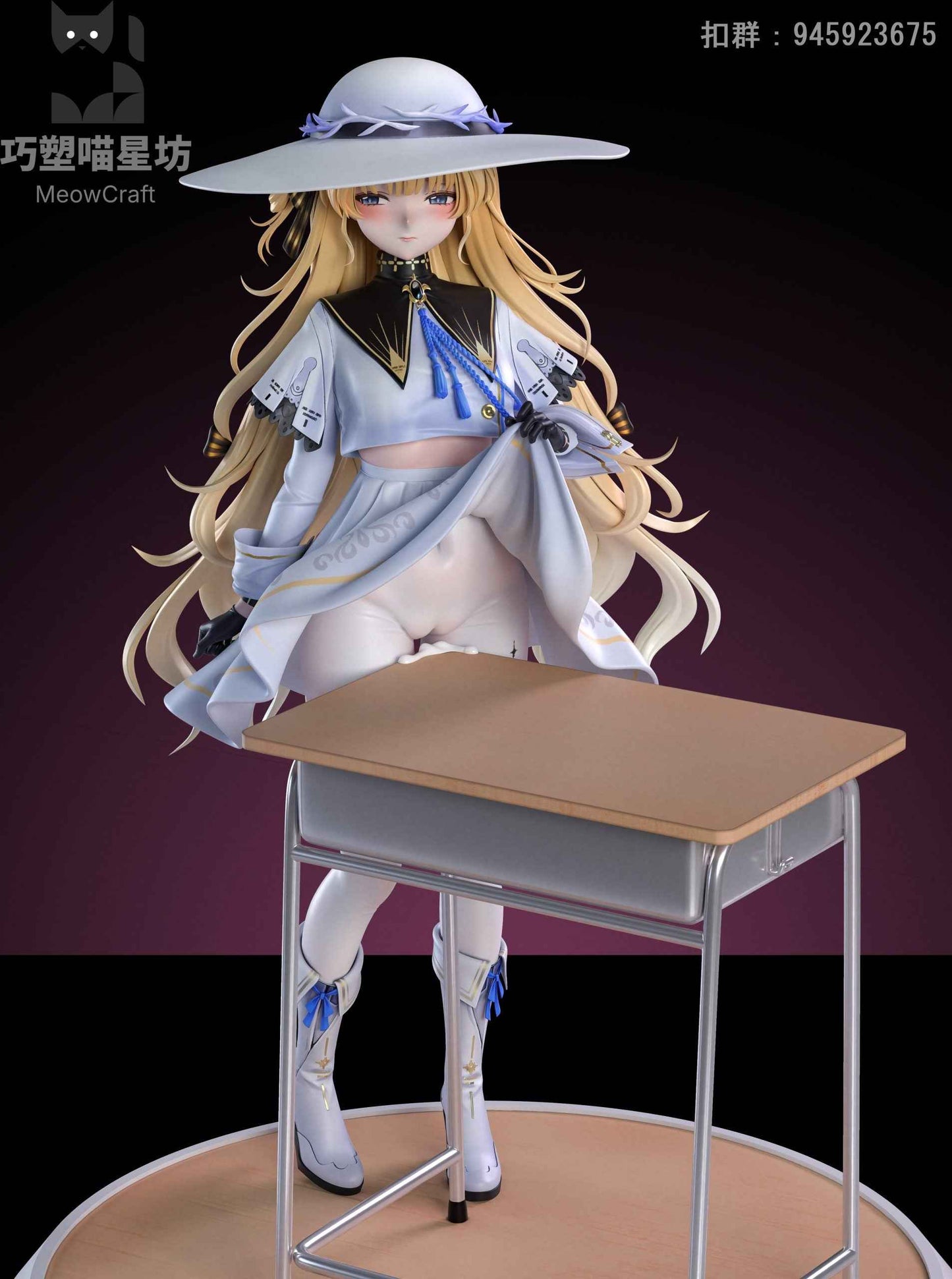Wuthering Waves ~ MeowCraft Studio ~ Phoebe ~ +18 Resin Statue - Santoryu Resins Collectors