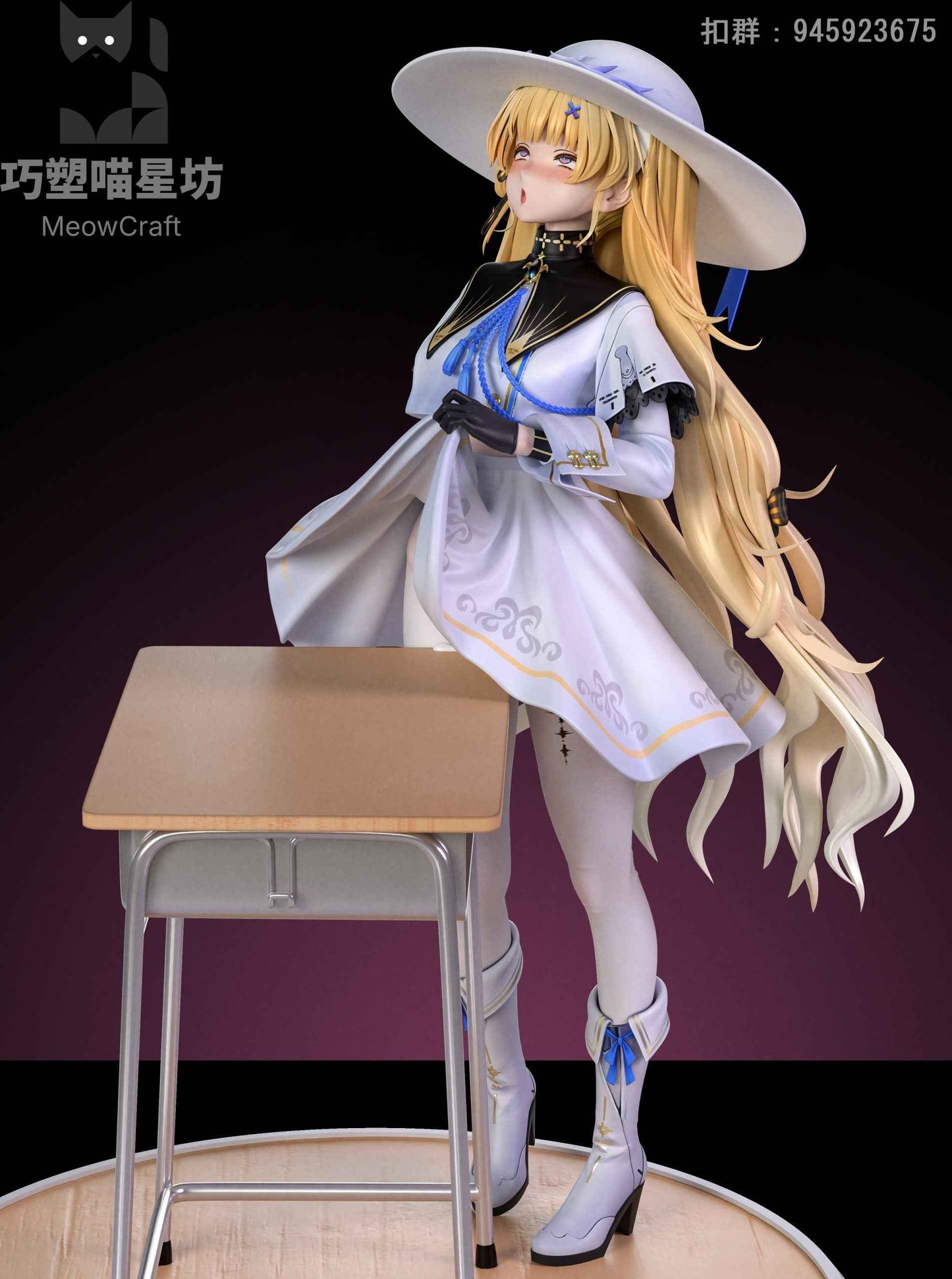 Wuthering Waves ~ MeowCraft Studio ~ Phoebe ~ +18 Resin Statue - Santoryu Resins Collectors