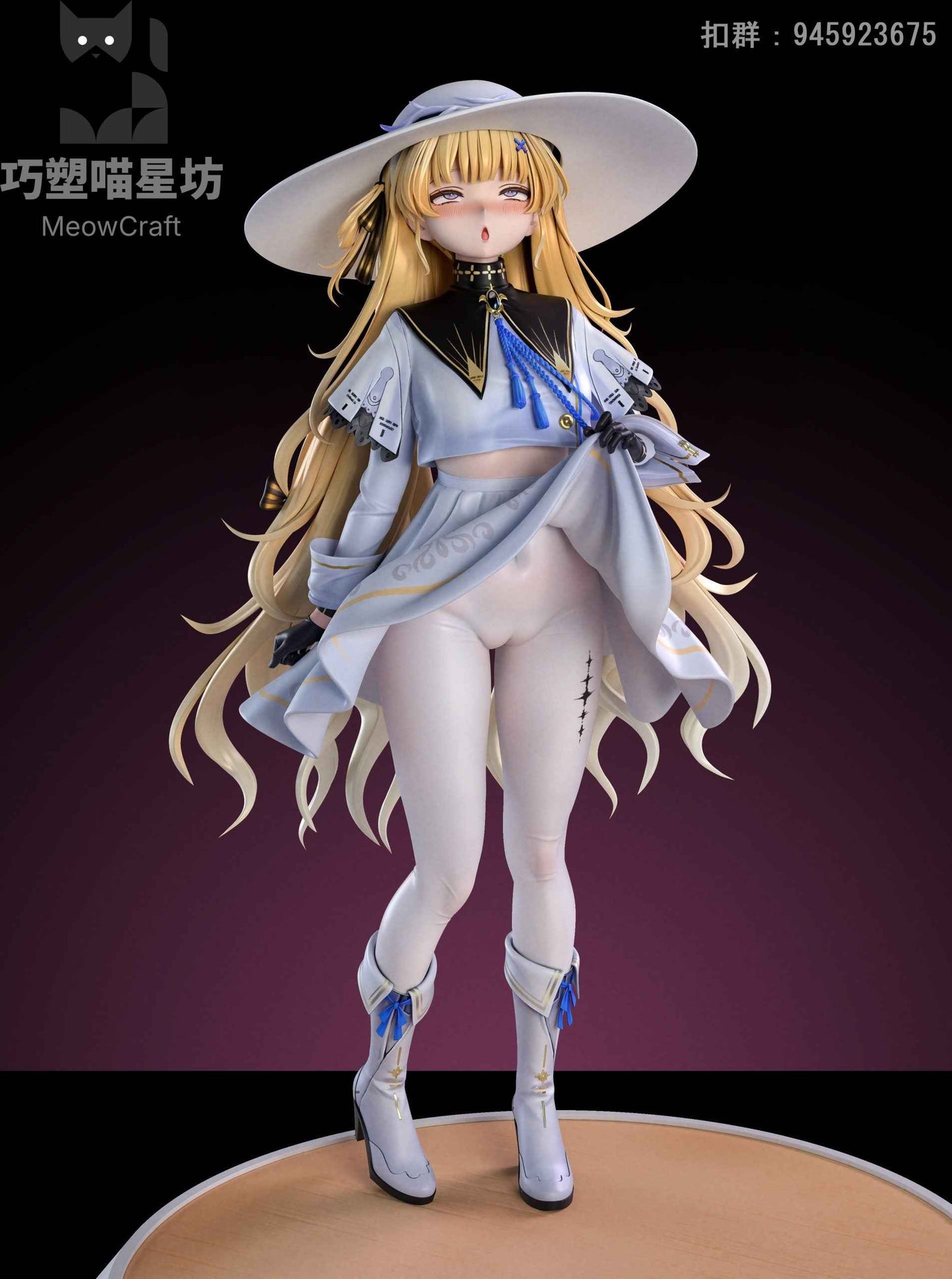 Wuthering Waves ~ MeowCraft Studio ~ Phoebe ~ +18 Resin Statue - Santoryu Resins Collectors