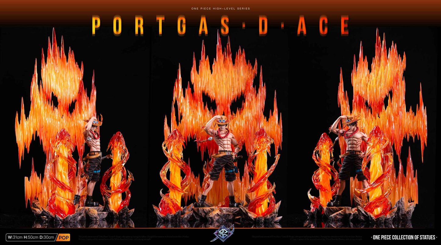 One Piece ~ SXB Studio ~ Portgas D Ace ~ Resin Statue - Santoryu Resins Collectors