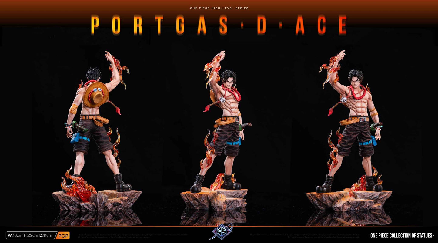 One Piece ~ SXB Studio ~ Portgas D Ace ~ Resin Statue - Santoryu Resins Collectors