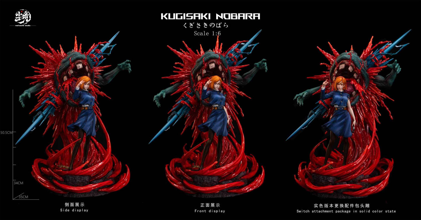 Jujutsu Kaisen ~ Real World Studio ~ Nobara Kugisaki ~ Resin Statue - Santoryu Resins Collectors