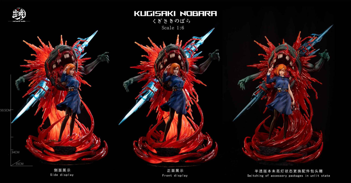 Jujutsu Kaisen ~ Real World Studio ~ Nobara Kugisaki ~ Resin Statue - Santoryu Resins Collectors