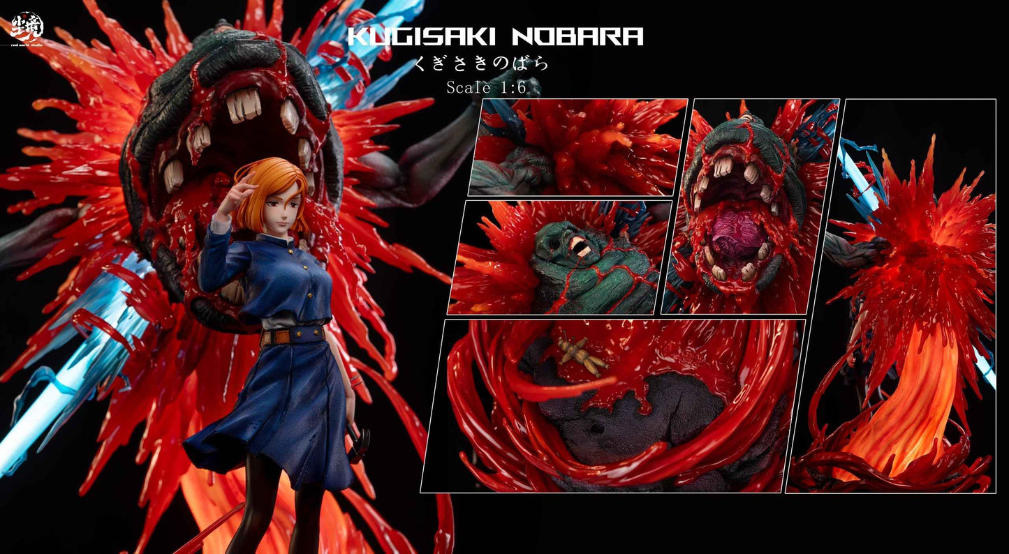 Jujutsu Kaisen ~ Real World Studio ~ Nobara Kugisaki ~ Resin Statue - Santoryu Resins Collectors