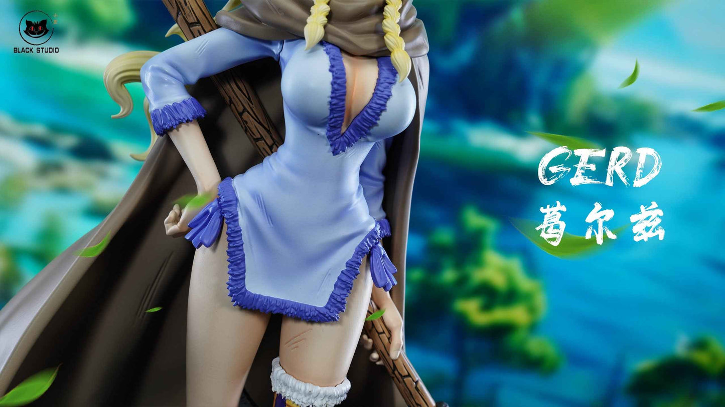 One Piece Black Studio Giant Warrior Pirates Gerd Resin Statue - Santoryu Resins Collectors